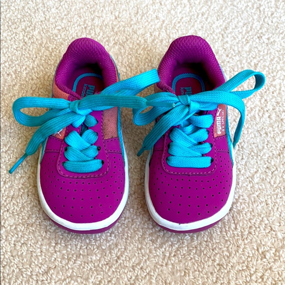 Puma toddler sneakers size 5